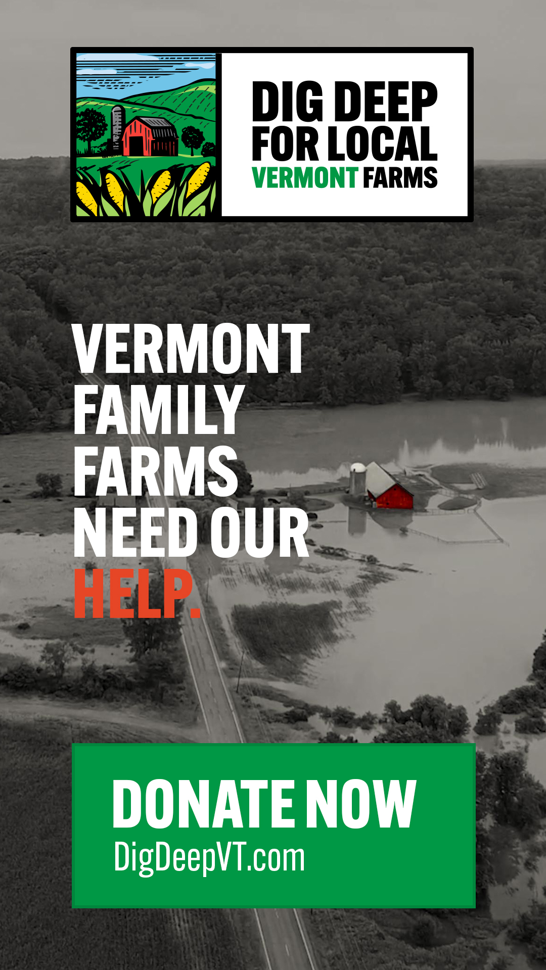 Share Dig Deep Vermont on your Instagram story.